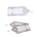 Table Runner Embroidered Floral Table Cloth 7 Peony 40x150cm