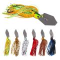 6 Pieces Fishing Lures,baits Spinner Swim Flipping Bladed Jigs