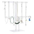 Jewelry Necklace Holder, Jewelry Display Holder, Clear Tower Stand
