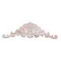 4pcs European Floral Craft Furniture Decorative Carved Applique