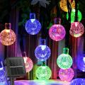 Solar String Lights with 8 Lighting Modes for Garden Wedding Decor B