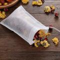 100 Pieces Of Disposable Tea Bag Filter Bag, Sealed with Rope