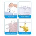 9pcs Plastic Clothespin, Laundry Clip, Beach Towel Clips
