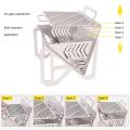 Foldable Building Stove Stainless Steel Bbq Camping Picnic Grill,s
