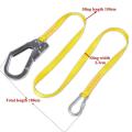 Safety Lanyard, Outdoor Climbing Protection with Large Snap Hooks