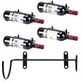 6pcs Wine Rack with Screws Home Bar Wall Mounted Bottle Holder B