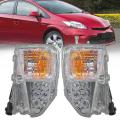 Led Front Turn Signal Lamp Drl for 2012-2015 Toyota Prius Facelift