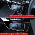 Car Glossy Black Central Gear Shift Panel Control Panel Decal