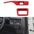 For Honda Civic 11th Gen 2022 + Rhd Head Light Switch Cover Trim A