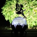 Solar Lantern Fairy Light, Crackle Glass Solar Lights Outdoor Led