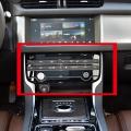 Car Air Conditioning Center Mode Button Frame Trim For-jaguar Xe Xf