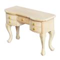 1/12 Scale Doll House Wooden Desk Table Model Toys for Doll House