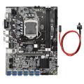 B75 Btc Mining Motherboard Ddr3 Ram Sata3.0 for B250 with Sata Cable