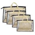 Clear Cover Craft Storage Bag with Zipper for Dust Moisture Proof