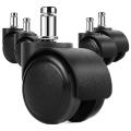 2 Inch Office Chair Rotating Desk Chair Caster Wheels, for All Floors