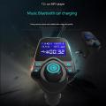 T11 Car Bluetooth Mp3 Player Car Kits 5v 2.1a Dual Usb Car Charger