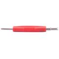 Car Bikes Red Plastic Grip Tyre Valve Core Remover Removal Tool Key