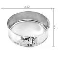 3-in-1 Cake Mold Steel Flour Sieve Steamer Cake Mold Baking Tool A