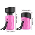 Pet Water Bottle for Dogs, Dog Water Bottle Pink 18oz