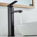 Widespread Bathroom Basin Faucet Waterfall 3 Holes Sink Mixer Tap
