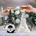 2pcs Bride Groom Rudolph Doll Home Decoration Cloth Adult Kids Gift