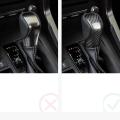Carbon Fiber Car Gear Shift Knob Cover Trim for Lexus Nx Nx200t,red