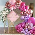 Pink Balloon Arch Kit Balloon Garland Bow Balloons Wedding Decor