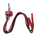 Rc Car Parts Upgrade Metal Chassis Mounted Switch for 1/10 Climbing