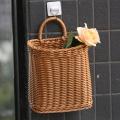 Kitchen Storage Basket with Handle Woven Hanging Baskets S