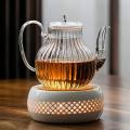 Ceramic Teapot Warmer, Teapot Warmer with Cork Cushion