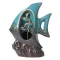 Waterfall Incense Holder Ornament Backflow Incense Holder for Home A