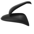 Black Side Rearview Mirror Cover Cap Decor Trim for Toyota