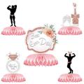 9pcs Bachelor Party Honeycomb Ornaments for Man Birthday and Proposal