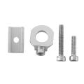 Bike Chain Tensioner Aluminum Alloy Bicycle Fastener Bolt Silver