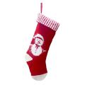 Christmas Stocking, Xmas Fireplace Socks Candy Gift Bag Christmas, B