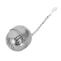 Stainless Steel Egg Shaped Tea Kettles Strainer Locking Spices Ball