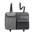 Car Seat Back Multi-pocket Pack Bag Car Interior Accessories Gray