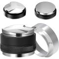 53mm Coffee Tamper and Dosing Funnel Set, Fits Espresso Hand Tampers