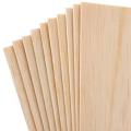 20pcs House Wooden Crafts Plywood Sheets Diy Decro Wood Chips Balsa