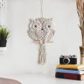 Owl Aesthetic Room Decor Tumblr Accessories Macrame Hanging Tapestry
