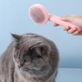 Cat Comb Dog Hair Removal Brush Cat Grooming Tool Mint Green
