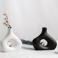 Ceramic Vase Home Decor Flower Vases for Home Decor Wedding(white)