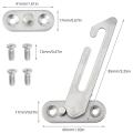 8pcs for Upvc Window Stainless Steel Child Lock Restrictor(right)