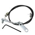 24 Inch Throttle Cable Kit W/ Mounting Bracket for Hot Rod Rat Rod Sb