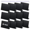 20pcs 4x3 Inches Mini Chalkboard for Party Tabletop Chalkboard Signs