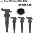 2pcs Ignition Coil for Hyundai Kia Accent I25 1.4l Ceed I20 I30 I40
