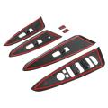 Car Abs Glass Switch Panel Cover Trims for Kia Sportage Nq5 2022 2023
