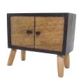 1:12 Dollhouse Miniature Wood Display Cupboard Cabinet Showcase A