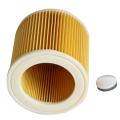 For Karcher Vacuum Cleaners Parts Cartridge Hepa Filter Wd2250