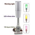 Tricolor Folding 24v Led Warning Lamp for Cnc Machines Safety Light